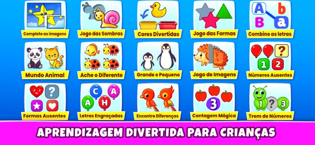 Jogos infantis: 3-7 anos na App Store